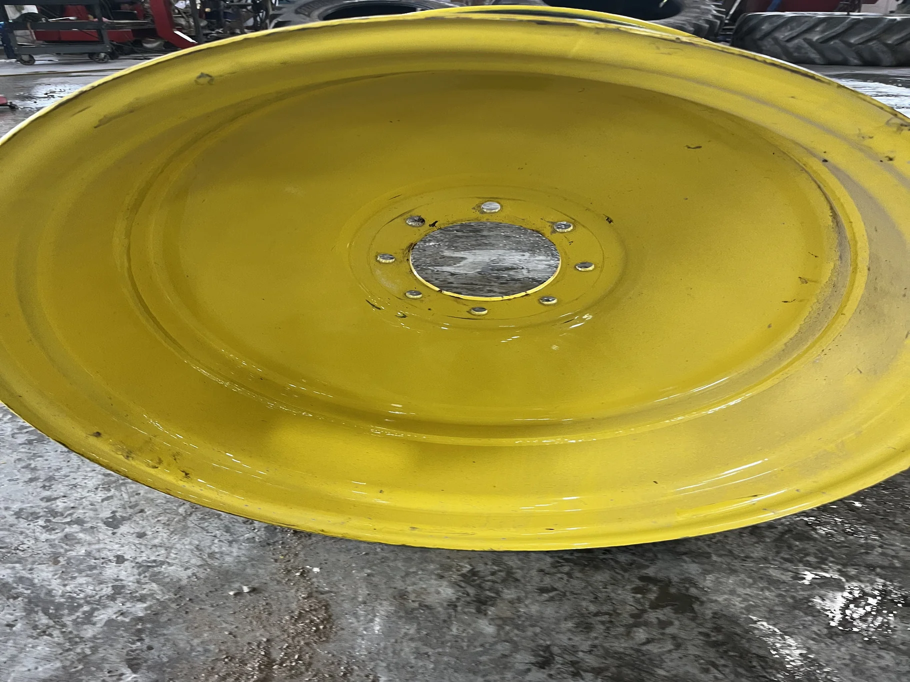 Take-Off 18 X 28 8-8-6.018-2.95 Yellow Combine Wheel image 4