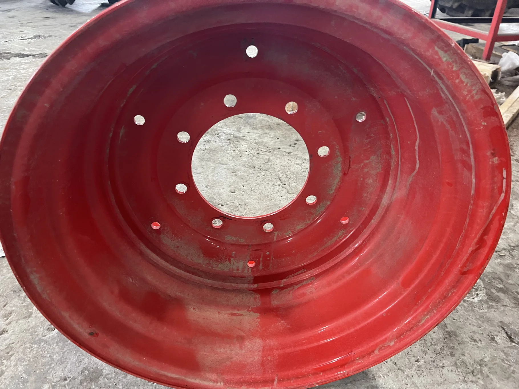 Take-Off 15 X 24 8-10.82-8.78 Dual Fendt Red Wheel