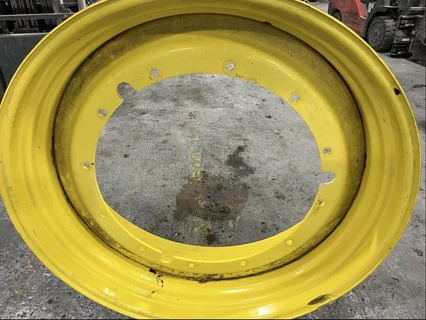 Used 16 X 46 12-32.047-30.078 Rim & Rail Yellow Wheel