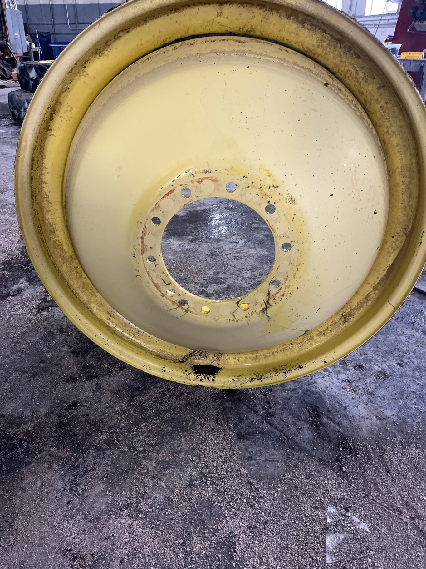 Take-Off 18 X 42 10-13.19-11.07 Dolly Dual Yellow Wheel image 3