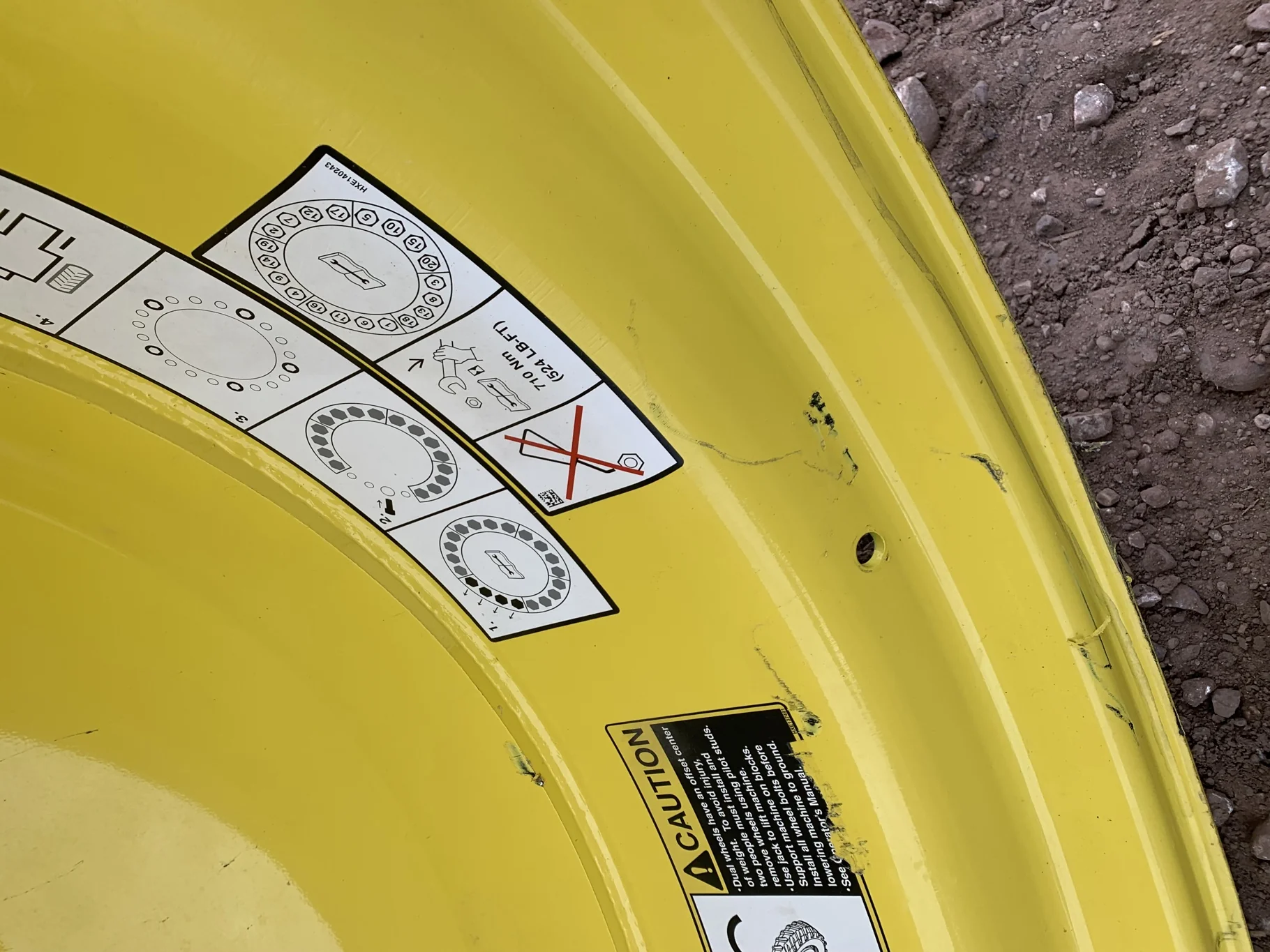 Used 18 x 42 JD 10 Bolt Dual (10-13.187-11.080) image 3