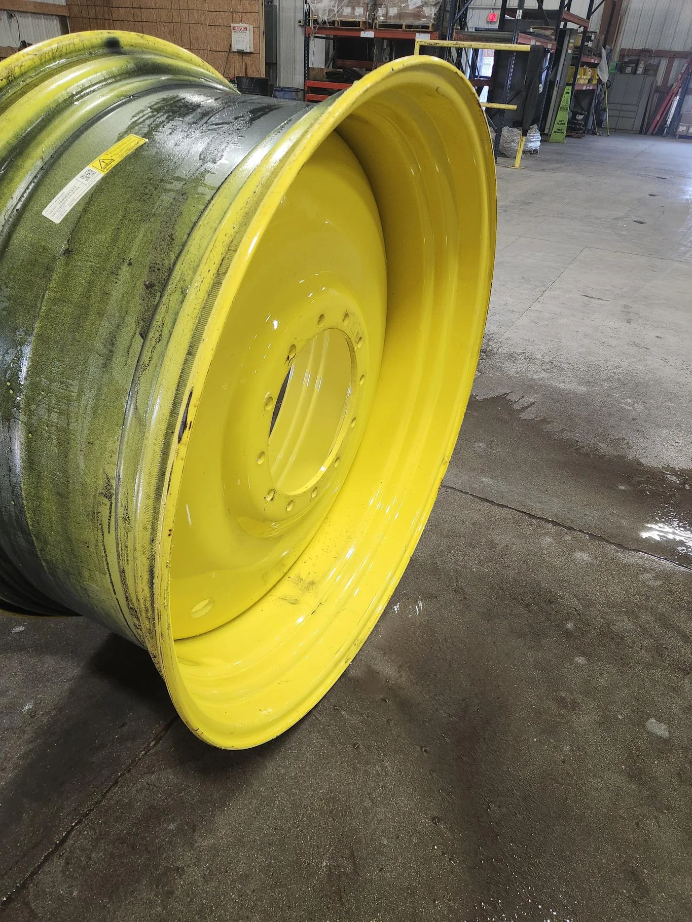 Take-Off 21 X 46 12-15.748-13.829 5.31" OUT 600 Series Sprayer JD Yellow Wheel image 2