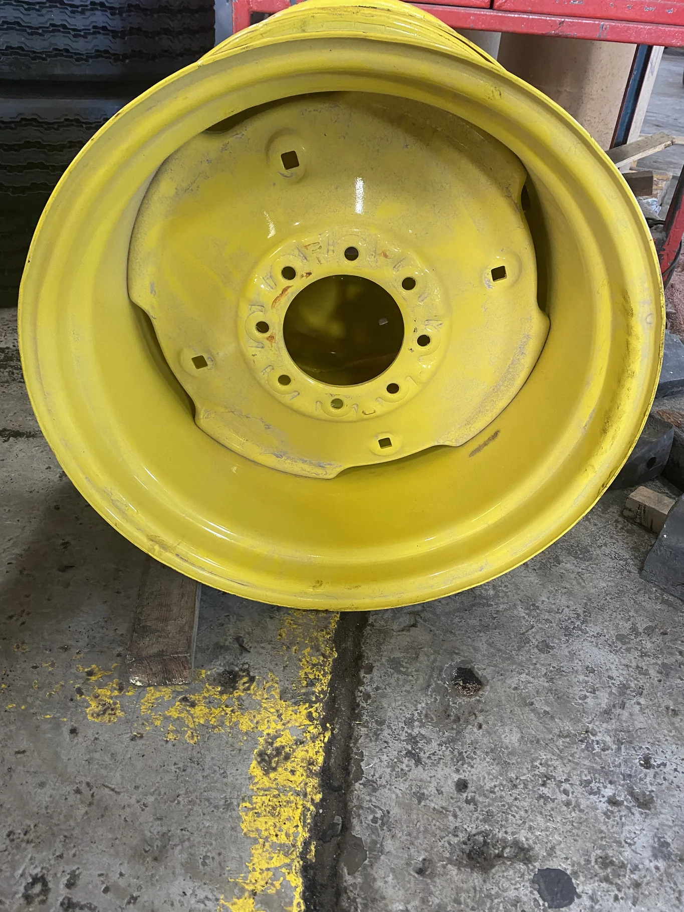 Take-Off 15 X 24 8-8-6 Yellow Implement Wheel