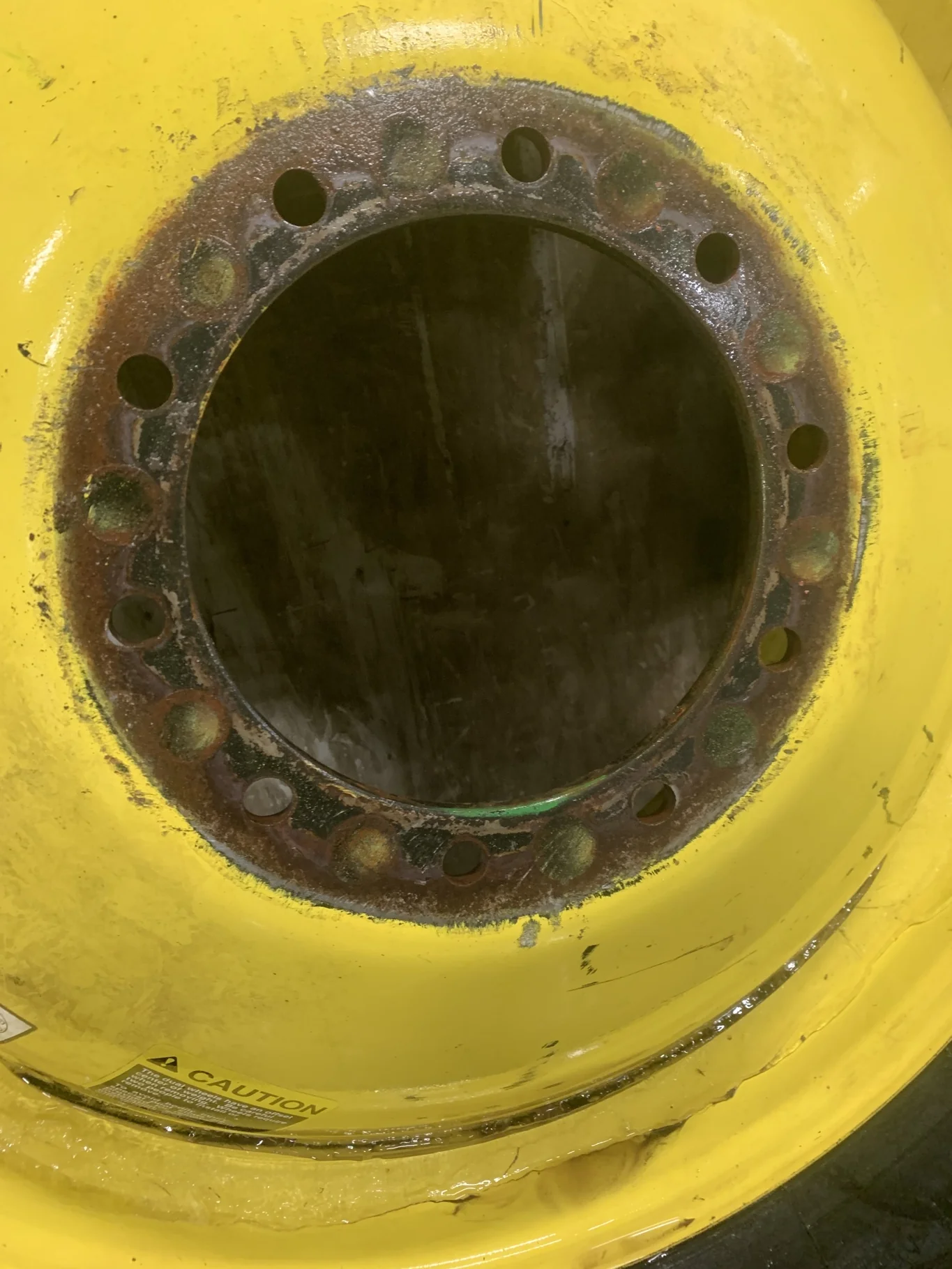 Used 18 X 42 10-13.18-11.09-12.4IN (Outside) Dolly Dual Yellow Wheel image 11