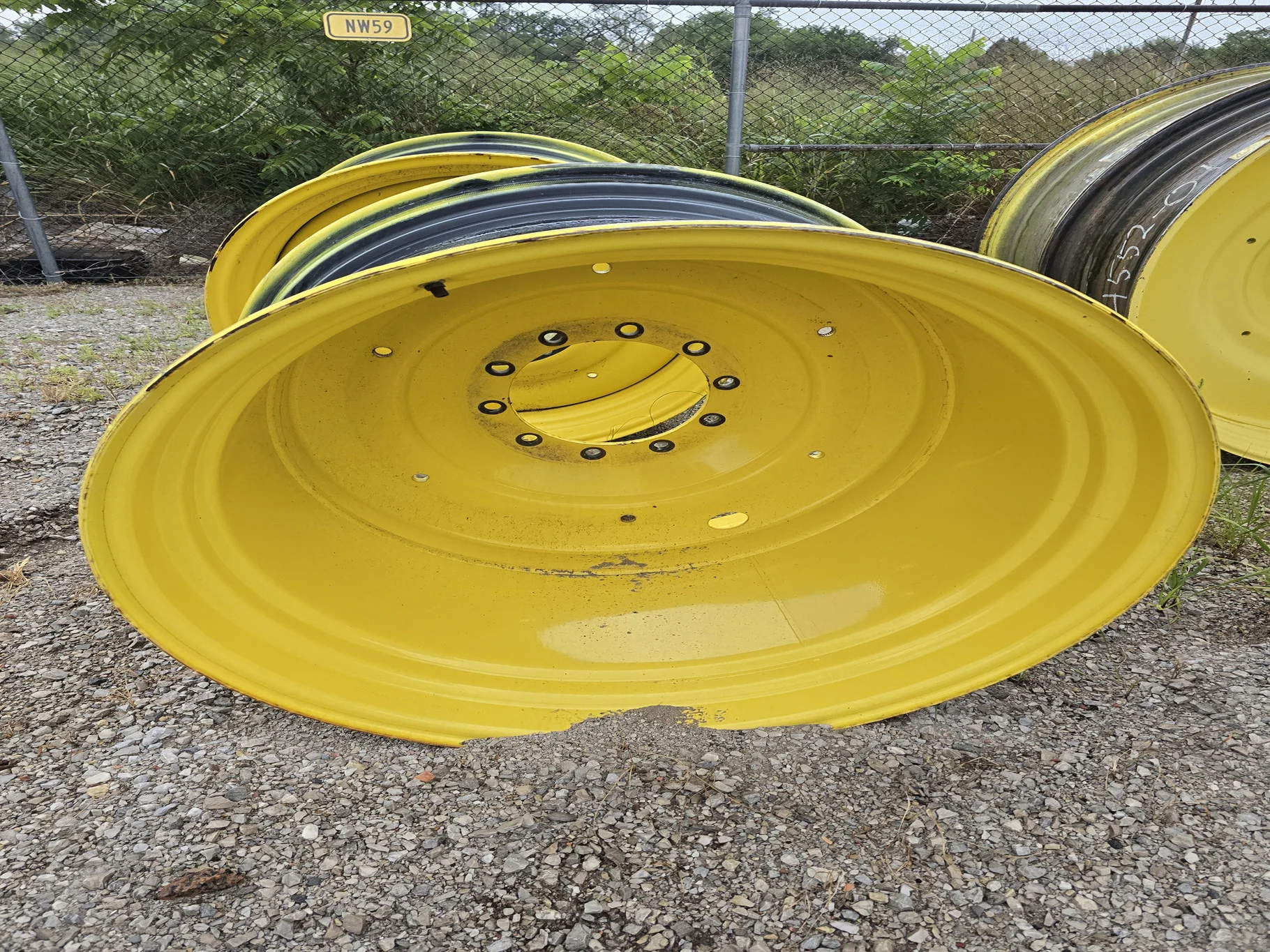 Take-Off 27 X 38 10-13.189-11.07 (.937) 5/8" Yellow Wheel image 2