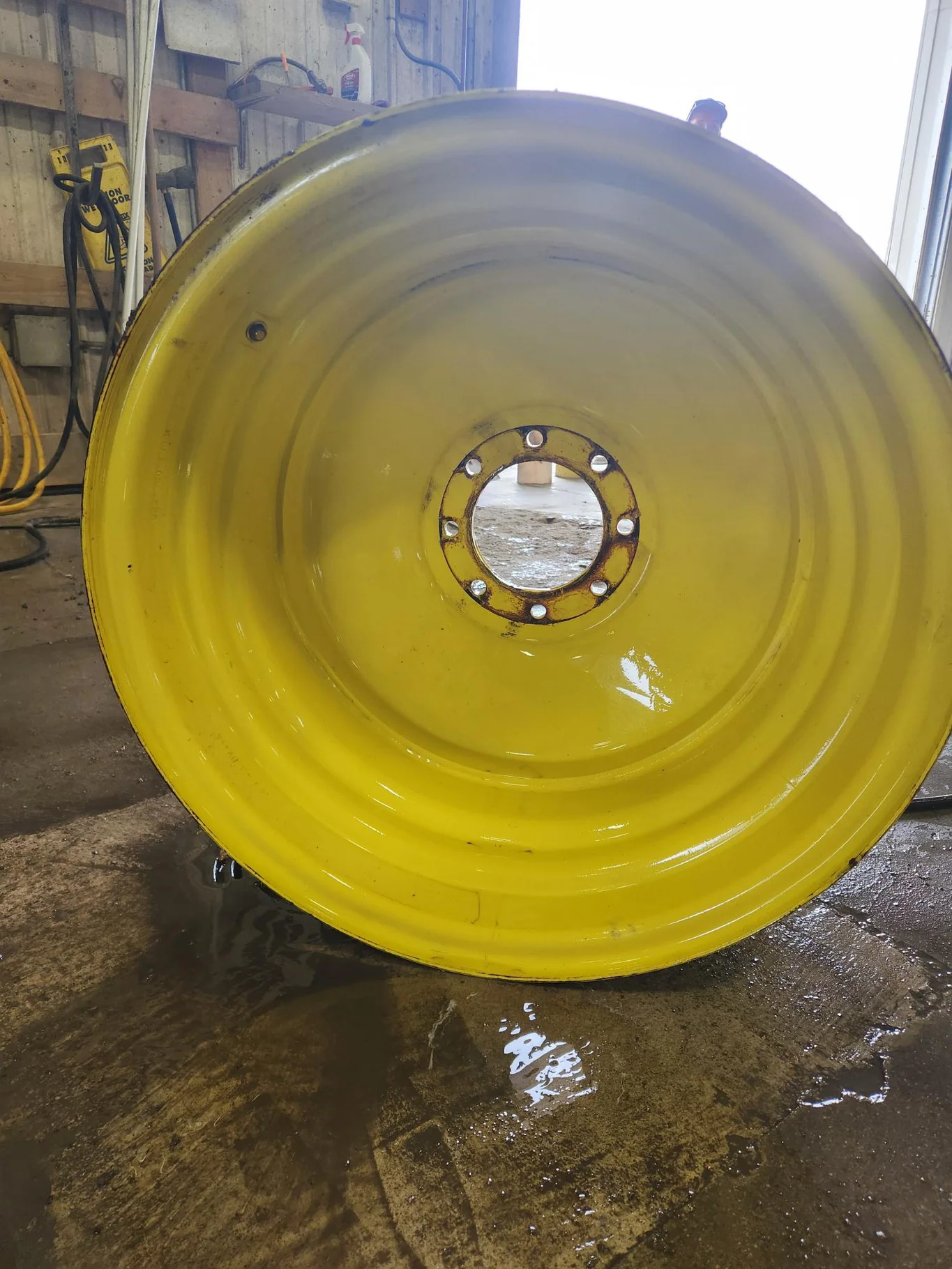 Take-Off 20 x 26 8-8-6 Yellow Combine Wheel image 9