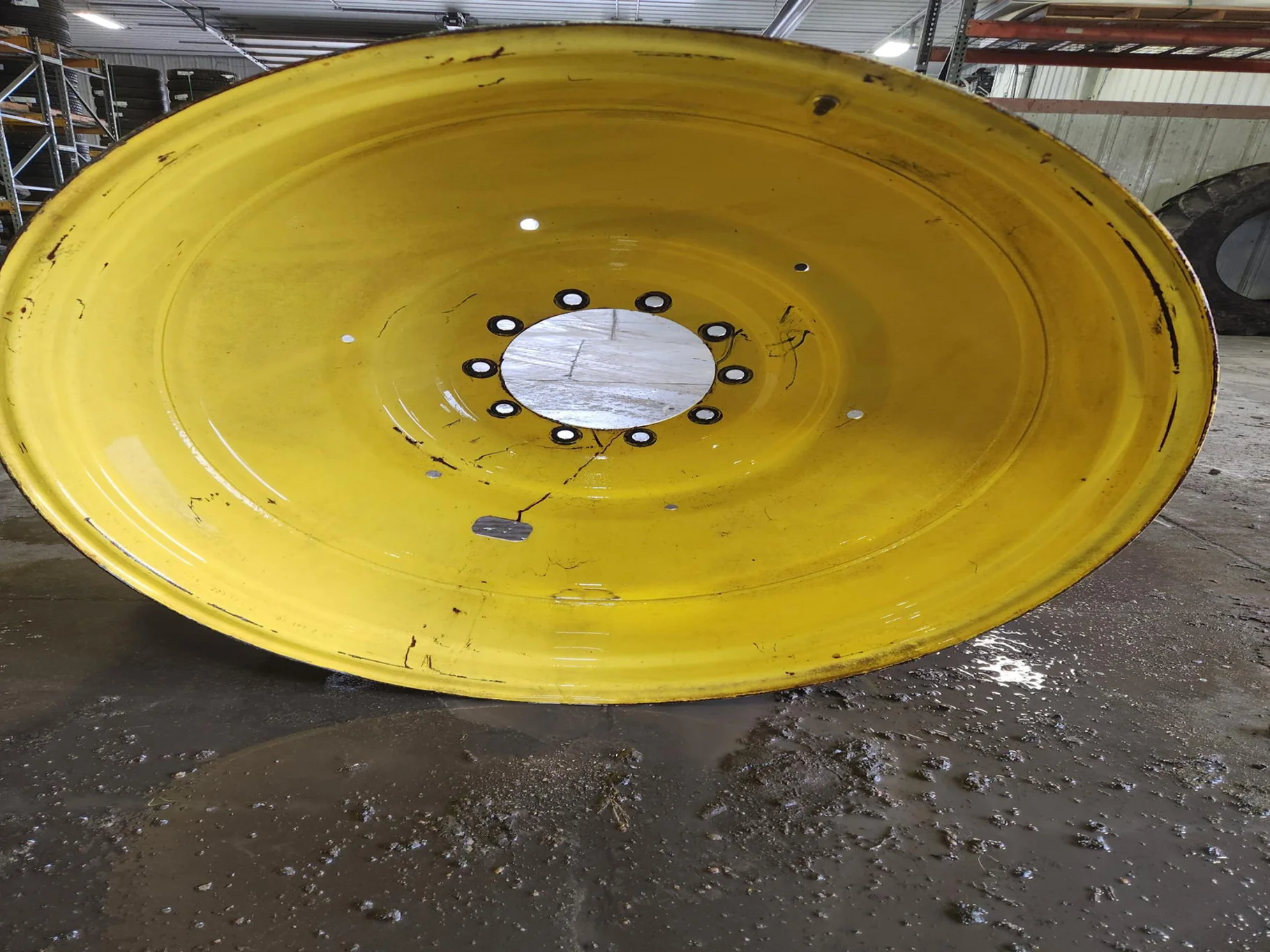 Used 18 x 42 10-13.18-11.09-8.38IN Yellow Wheel image 3