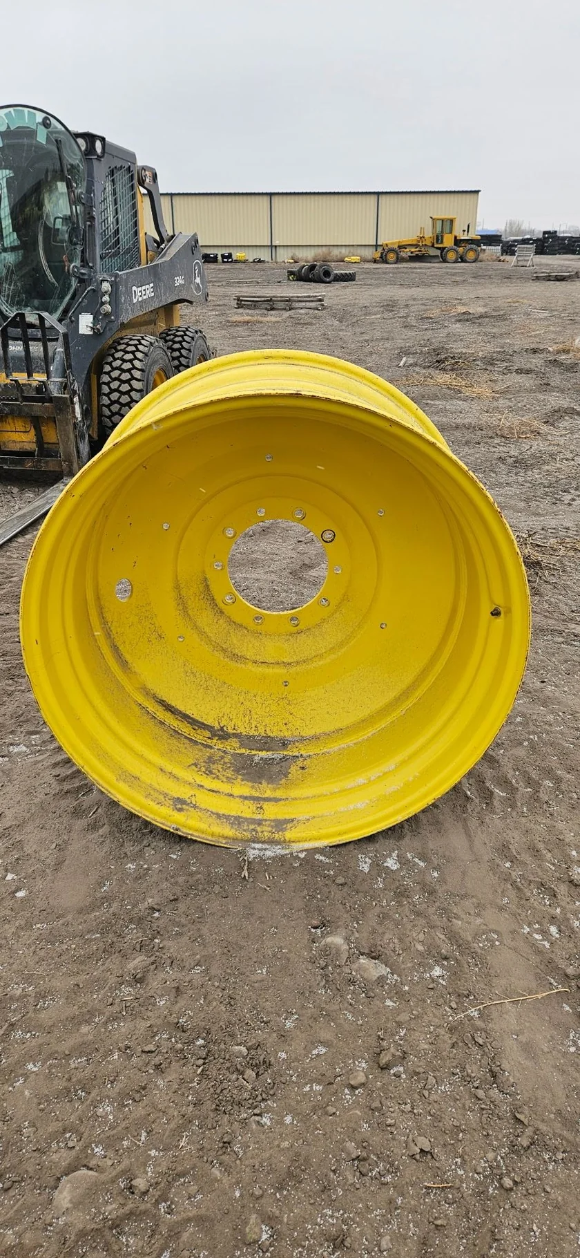 Used 23 x 42  (10-13.189-11.07) Dual Wheel Yellow