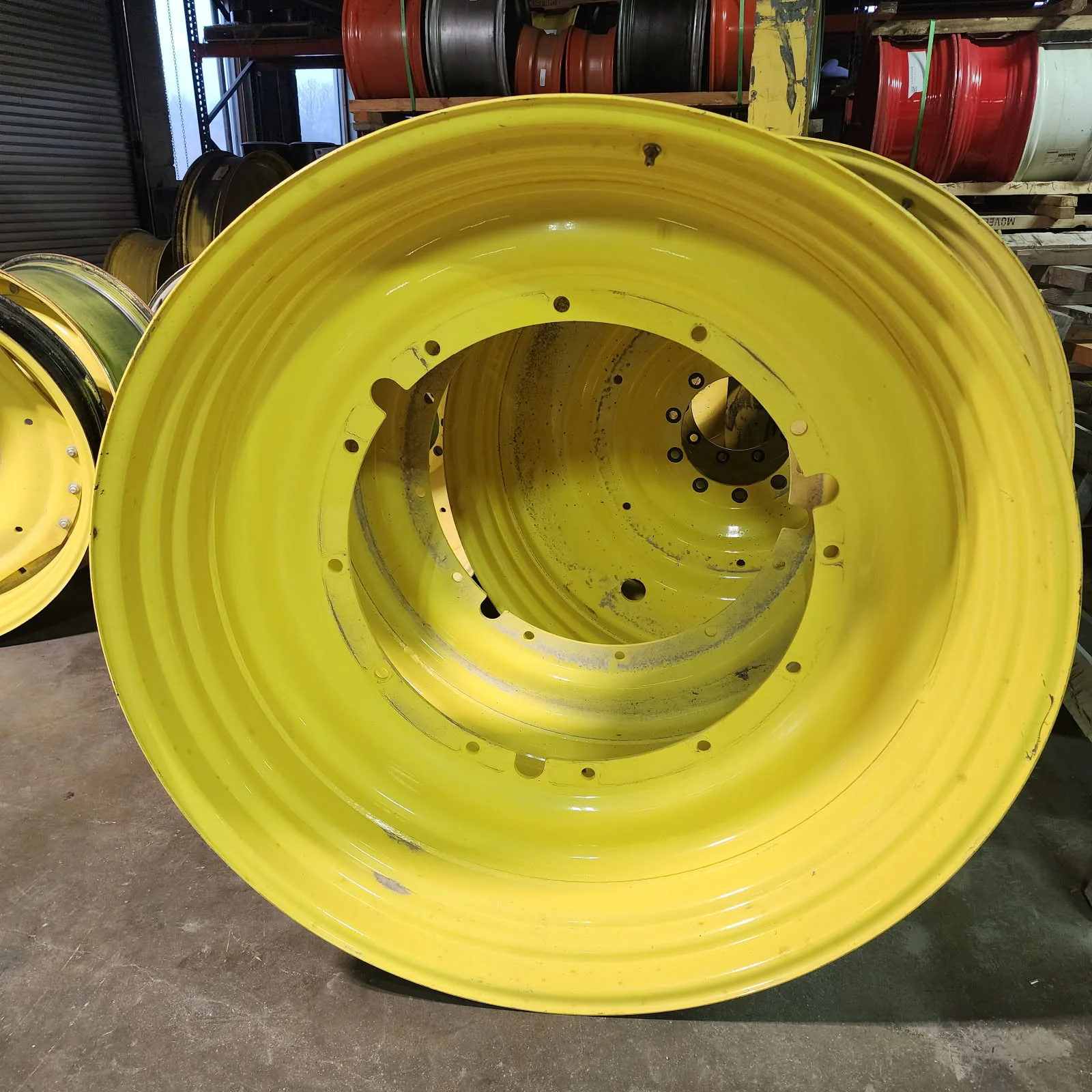 Take-Off 15 X 50 12-32.047-30.079 Rim & Rail Yellow Wheel