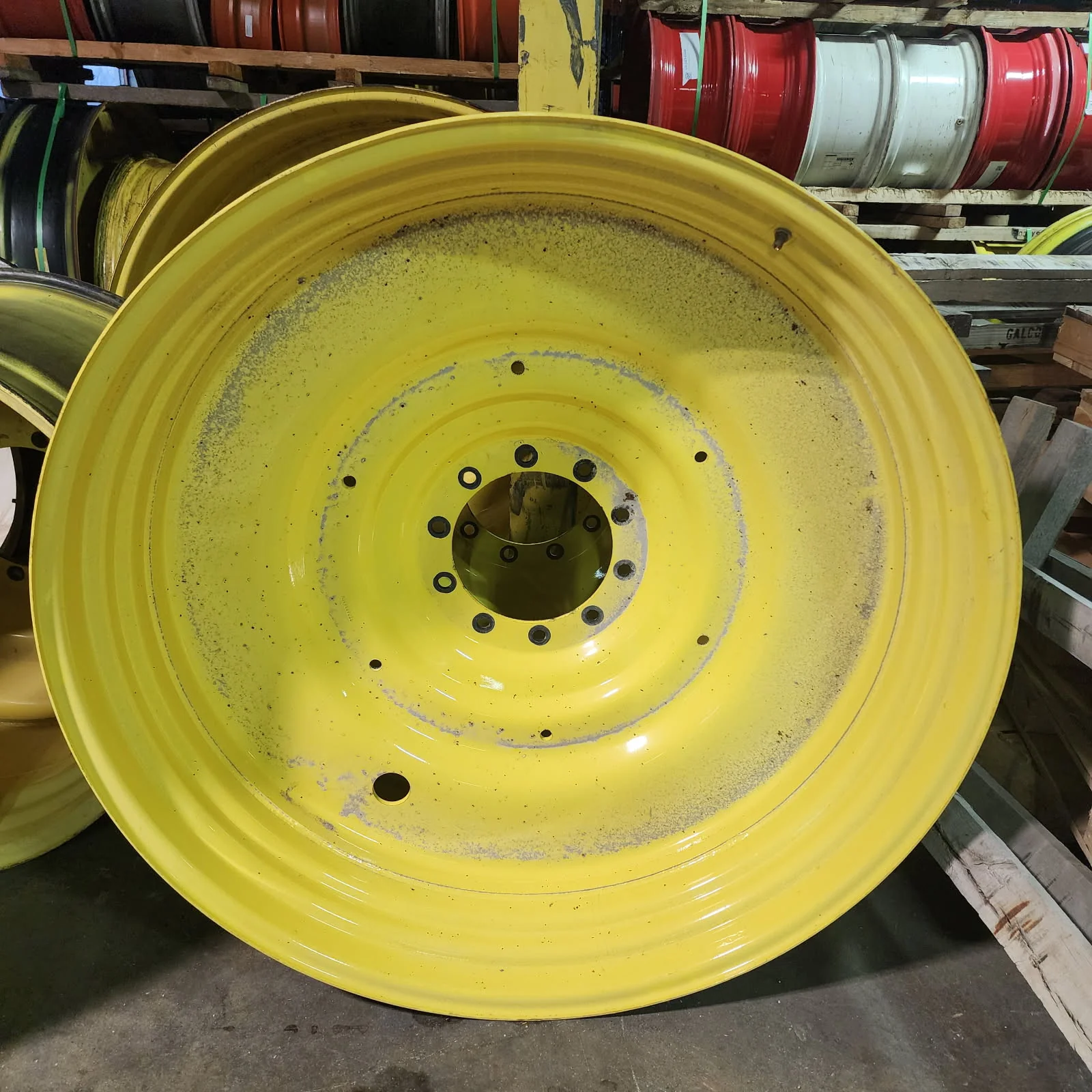 Take-Off 15 X 50 10-13.19-11.07 2"BS Dual Yellow Wheel