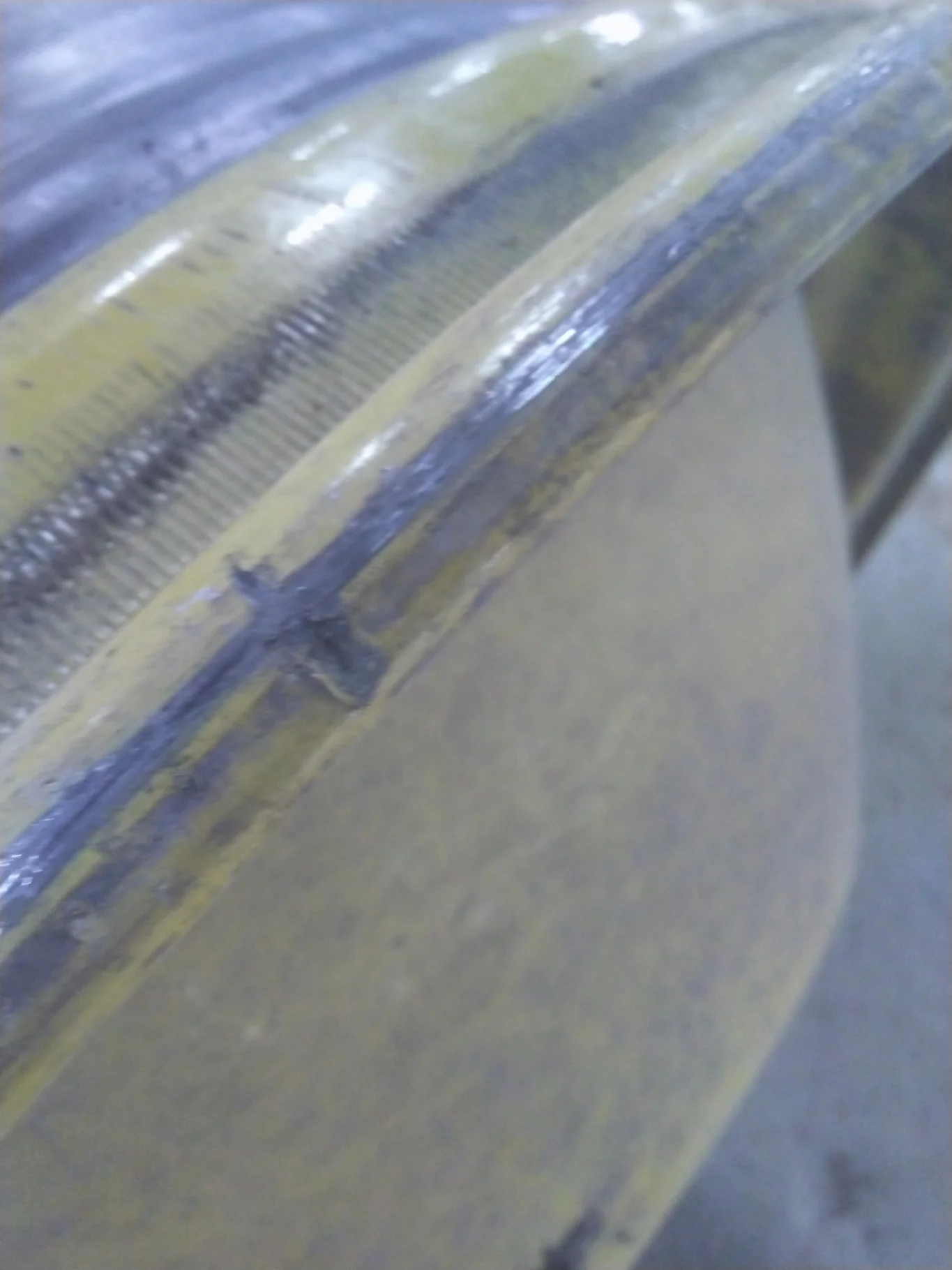 Used 23 x 38 10-13.19-11.07 Titan John Deere Dolly Dual Mild Rust Paint Is fair image 5