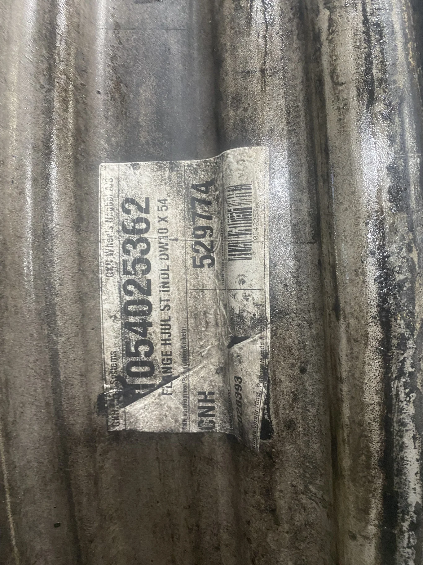 Used 10 x 54 8-10.82-6 GKN Rim and Rail Case Silver image 2