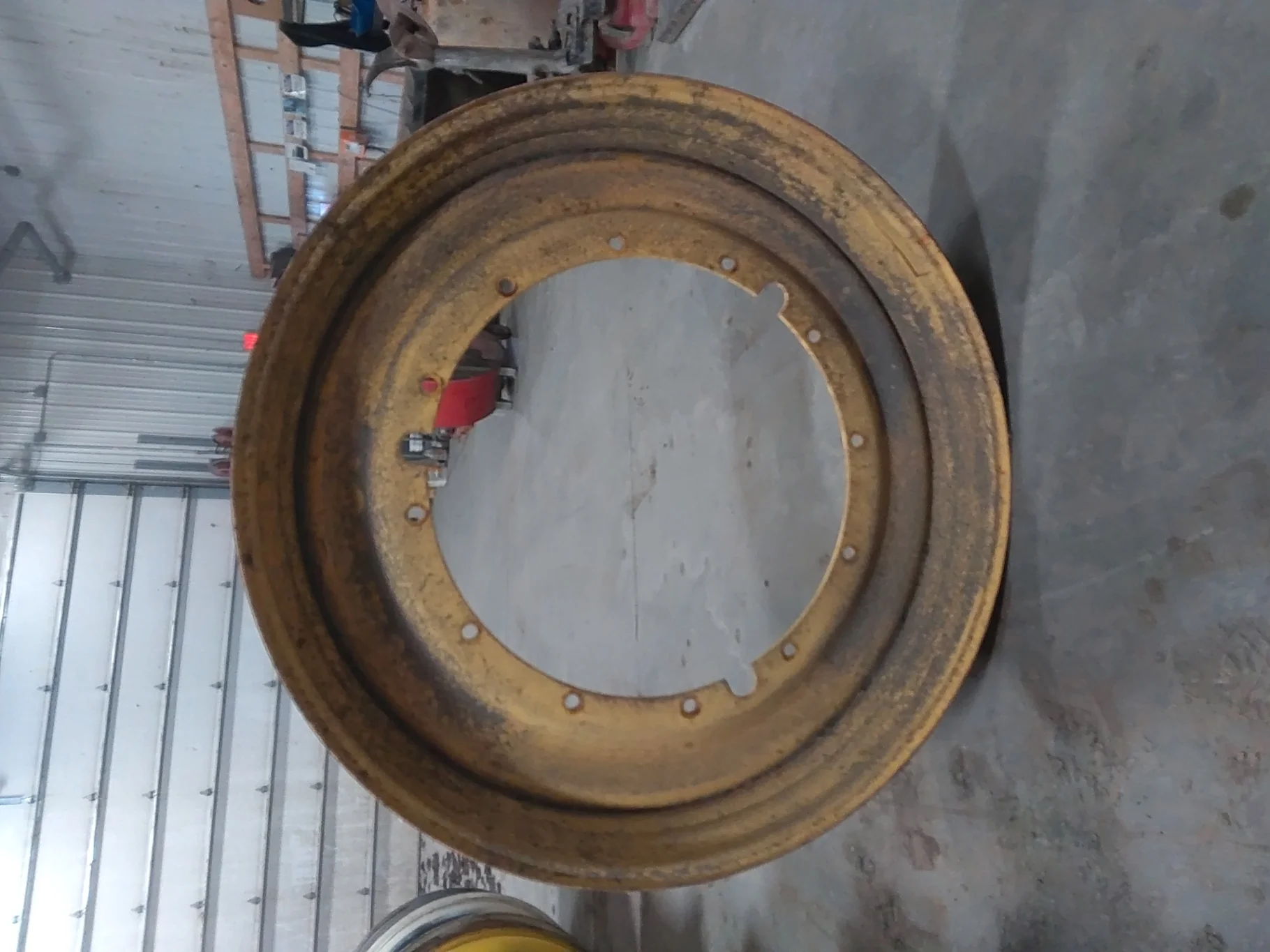 Used 12 x 50 12-32.047-30.078 Yellow Wheel image 3
