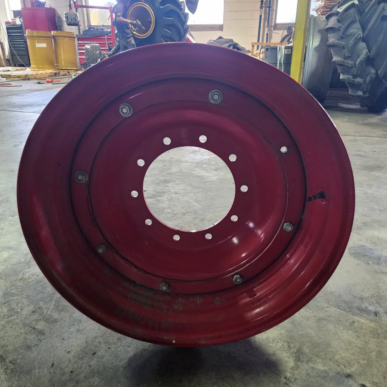 Take-Off 13 x 30 10-13.19-11.07 Fendt Red Rail Wheel & Disc image 2