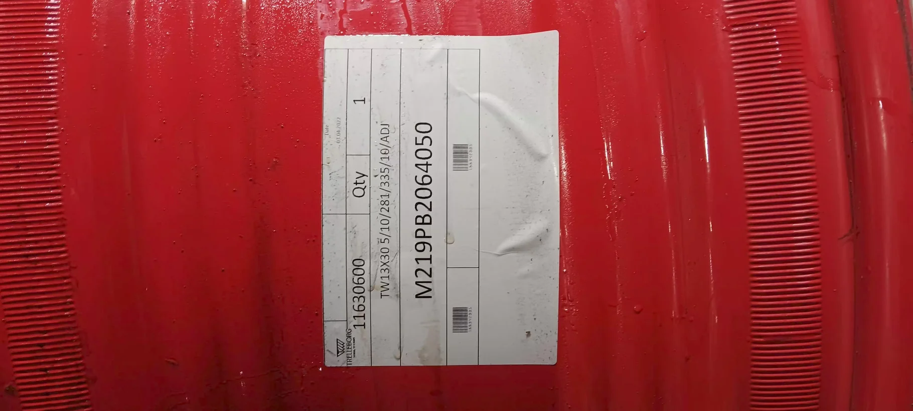 Take-Off 13 x 30 10-13.19-11.07 Fendt Red Rail Wheel & Disc image 4