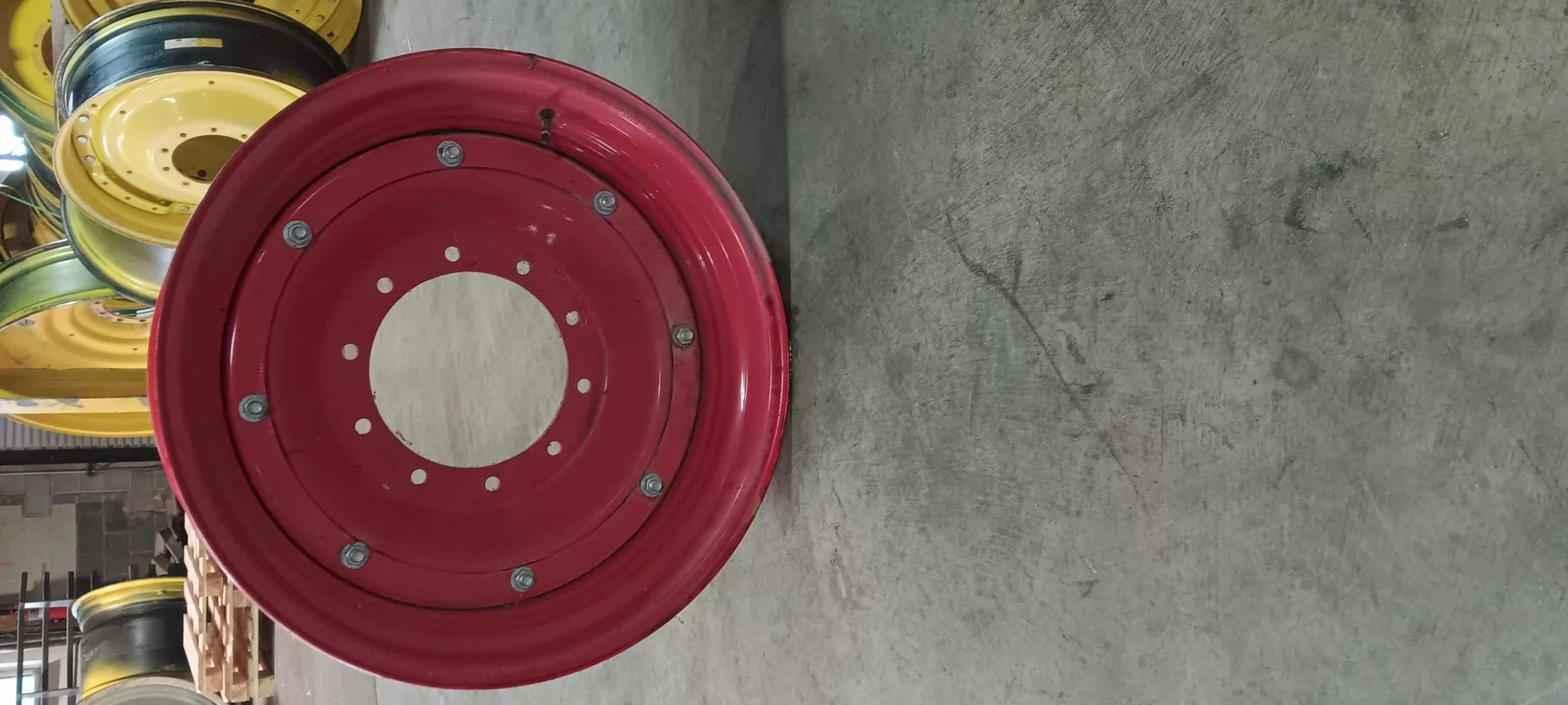 Take-Off 13 x 30 10-13.19-11.07 Fendt Red Rail Wheel & Disc image 6
