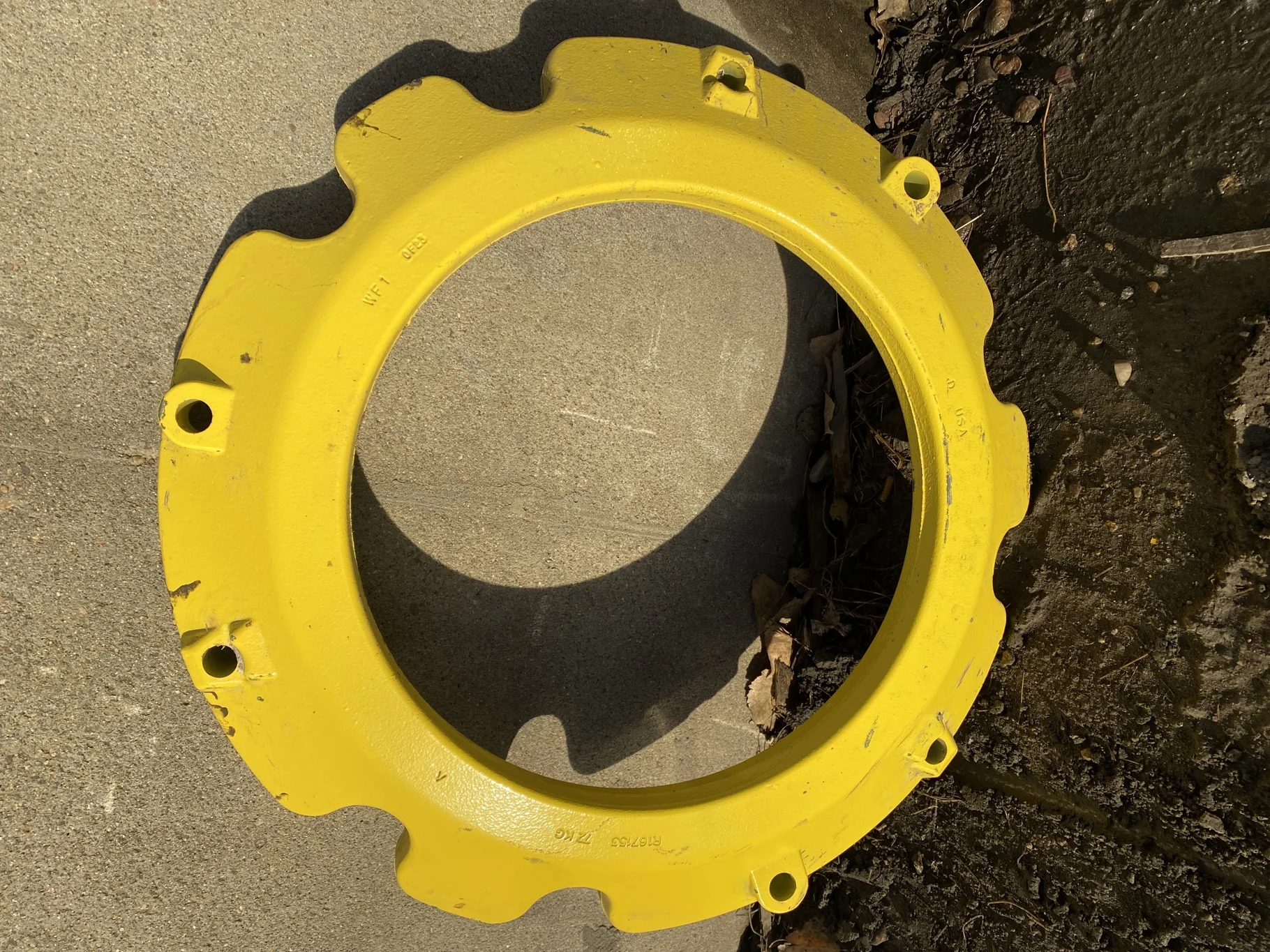 Used 72kg John Deere Weights (Scratches) image 2