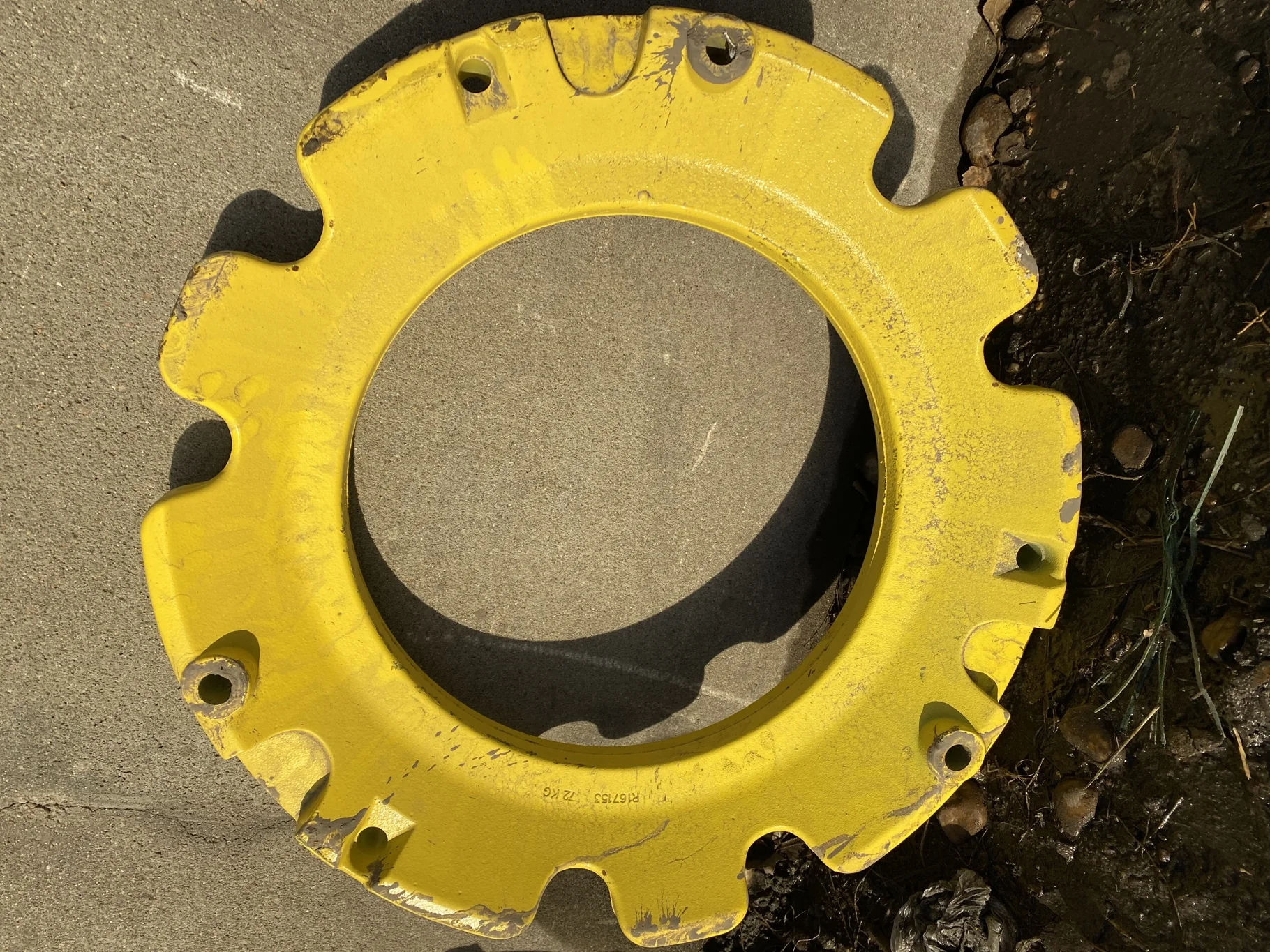 Used 72kg John Deere Weights (Scratches) image 3