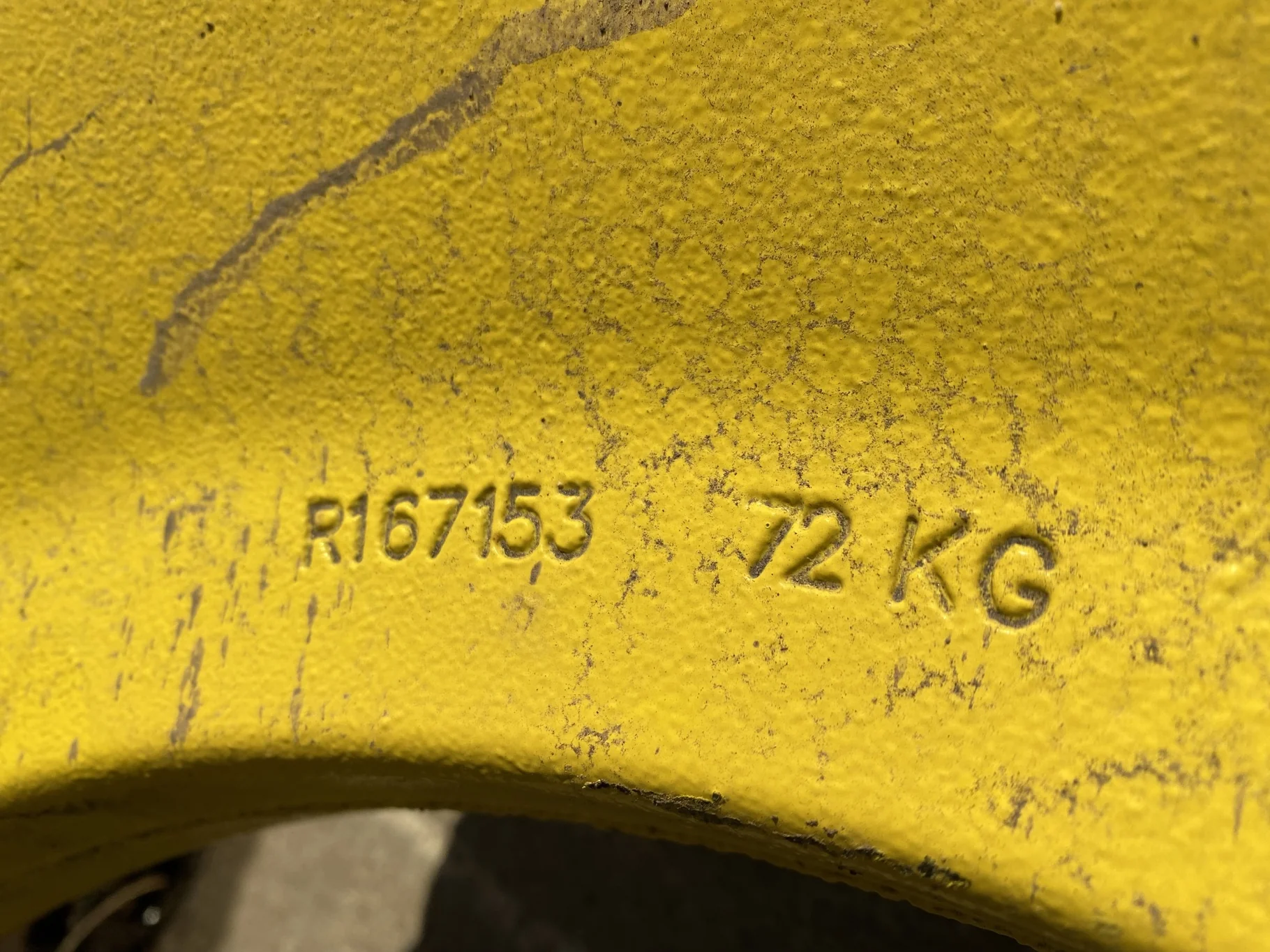 Used 72kg John Deere Weights (Scratches) image 4