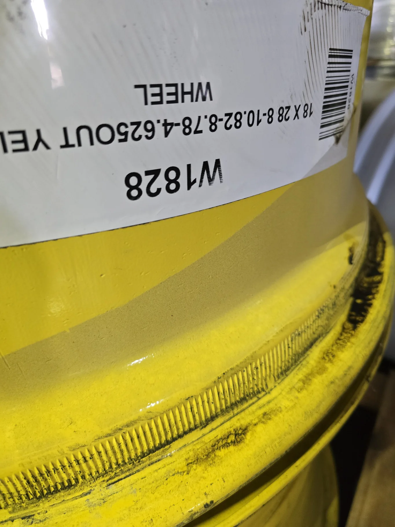 18 X 28 8-10.82-8.78-4.625OUT YELLOW WHEEL image 3
