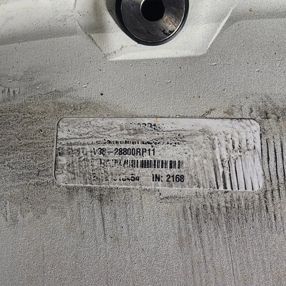 TAKE-OFF 23 X 38 12-16.732-14.62-7.38 OFFSET NH WHITE SPRAYER WHEEL