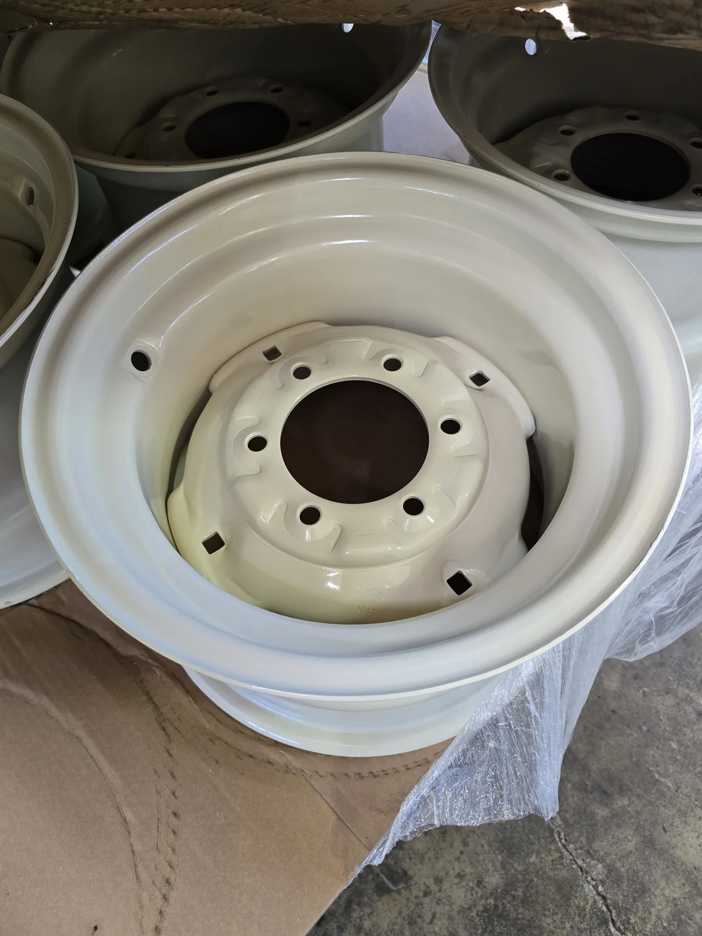 10 X 15 6-6-4.62-1.12IN IMP OFF WHITE WHEEL image 2