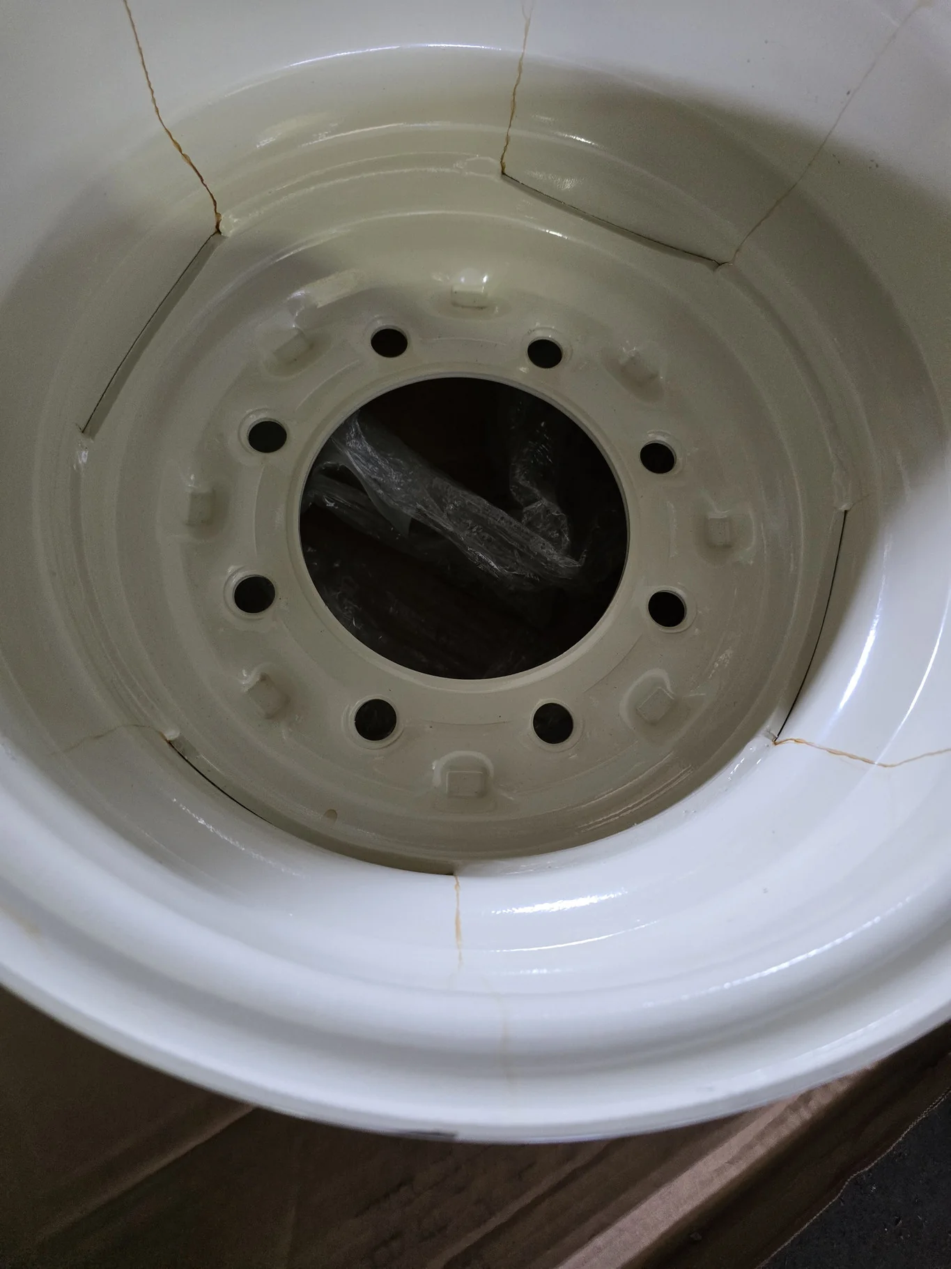 10 X 15 8-8-6.008-1.12IN OFF WHITE WHEEL image 2