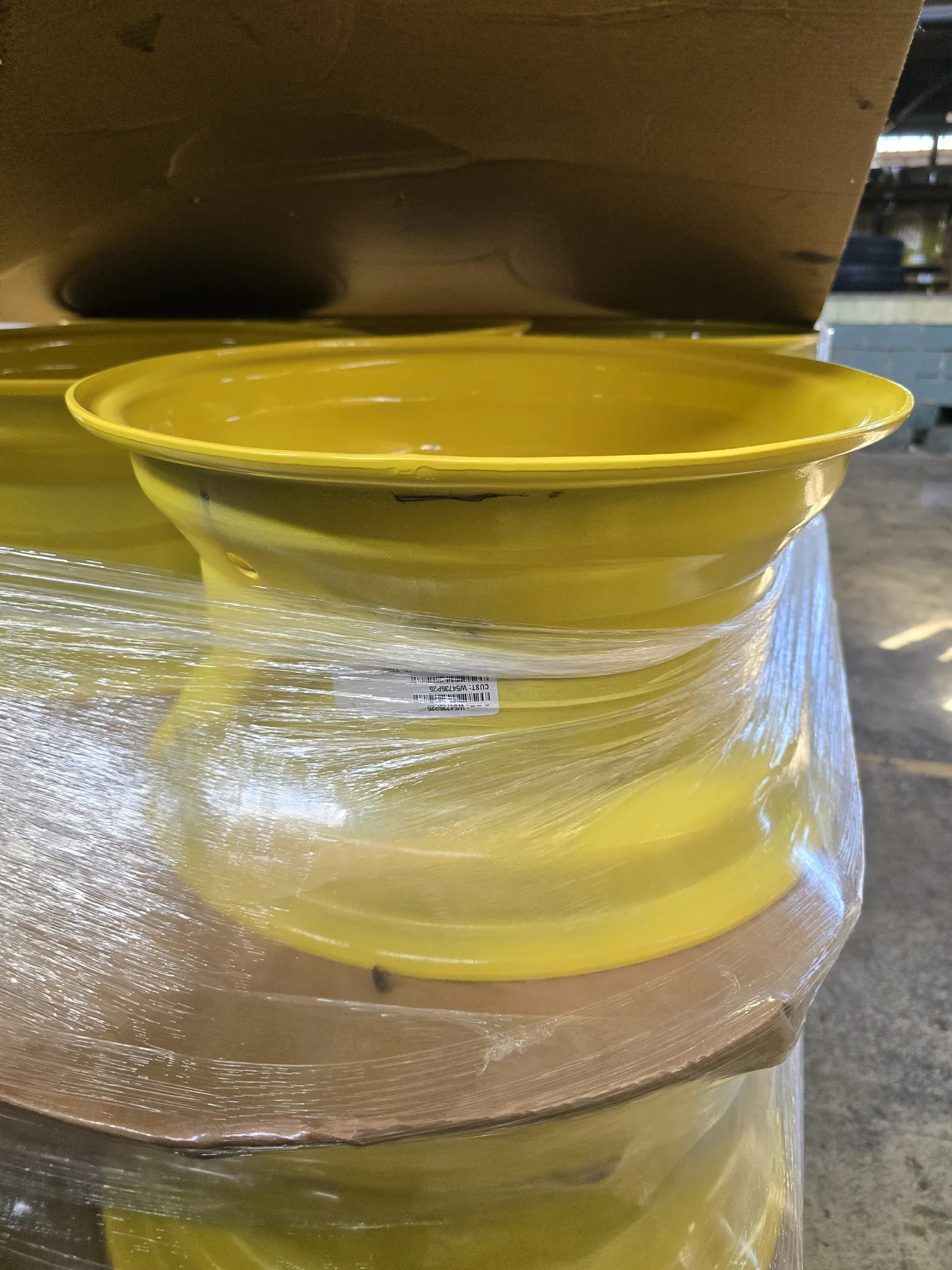 8 X 15 6-6-4.625-.16IN YELLOW WHEEL image 2