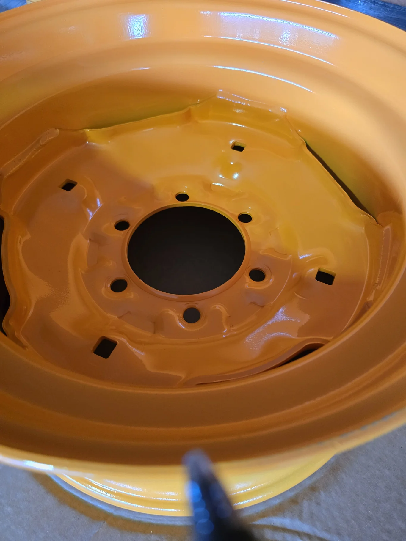 8.25 X 16.5 6-6.00-4.63 1.2IN IND YELLOW WHEEL